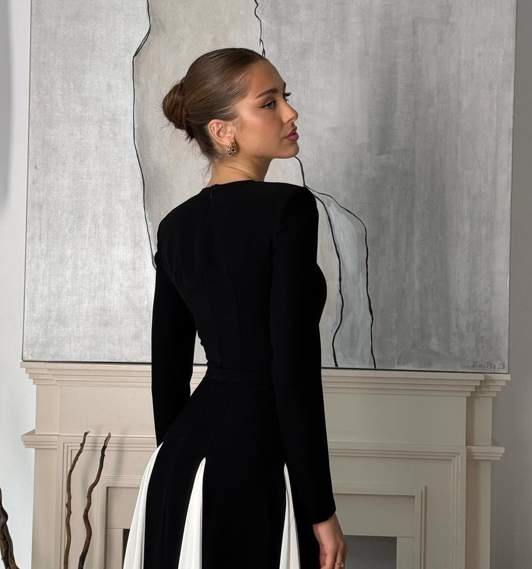 Mayfair | Sophisticated Modern Comfort Silhouette Maxi Dress