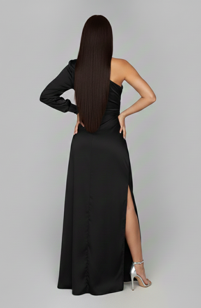 Alice | Refined Silhouette Elegant Special Occasion Maxi Dress