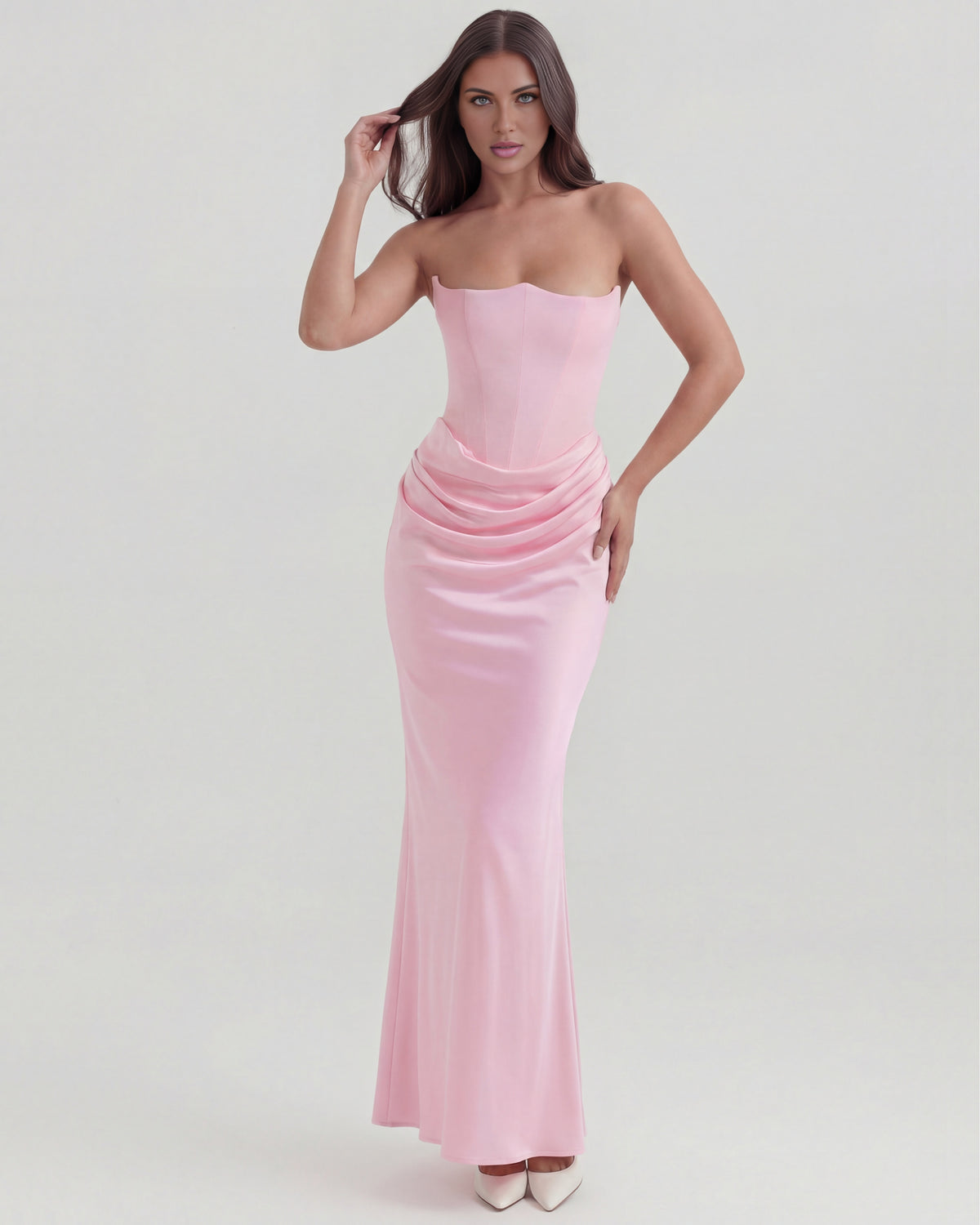 Rosalind | Corset Maxi Dress