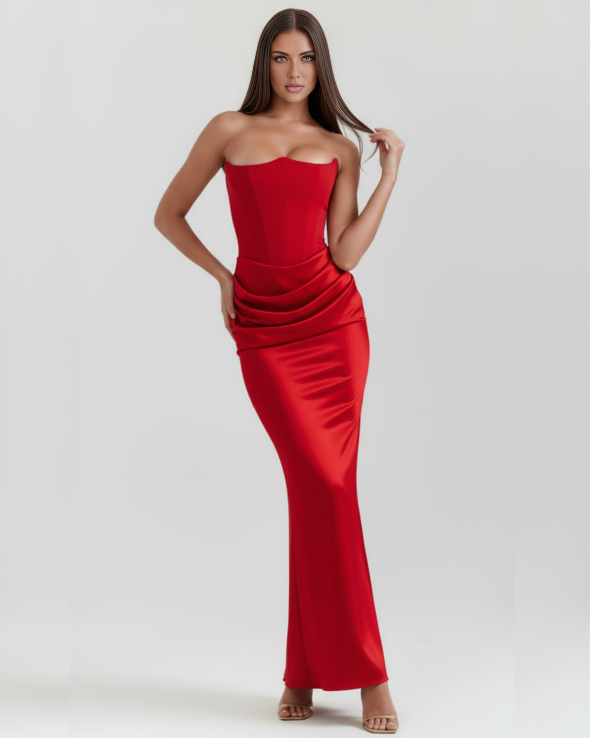 Rosalind | Corset Maxi Dress
