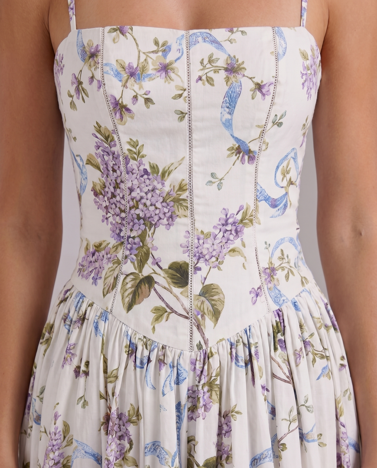 Ophelia | Floral Midi Dress