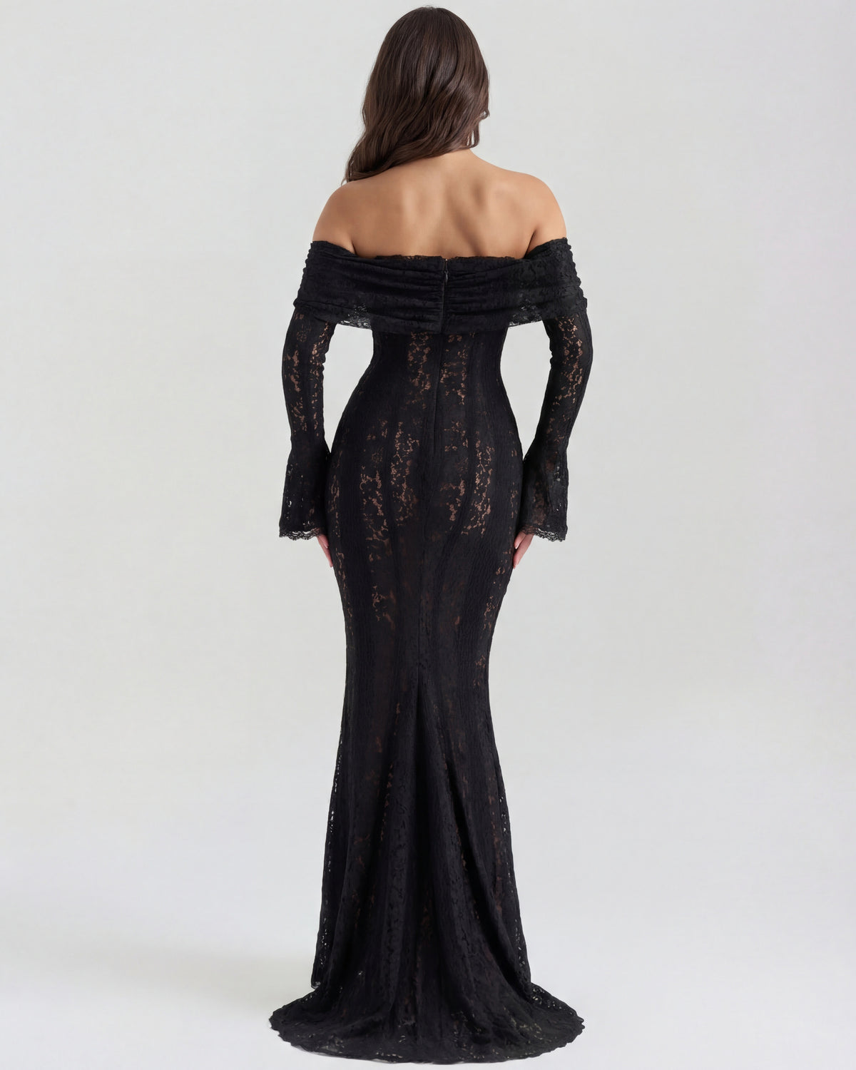 Alessandra | Off-Shoulder Slip Maxi Dress