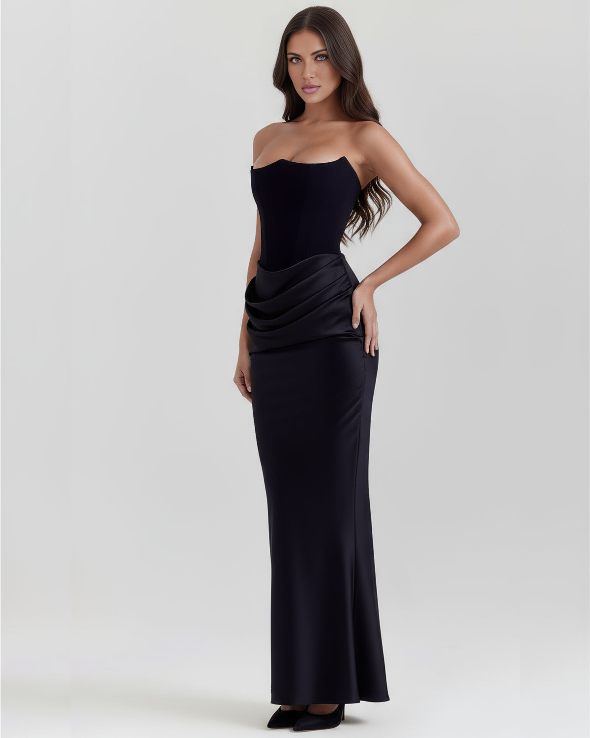 Rosalind | Corset Maxi Dress