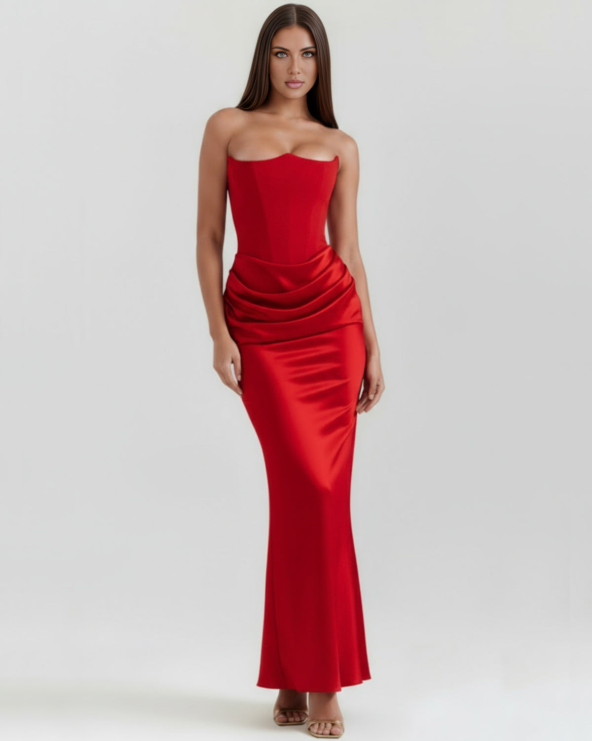 Rosalind | Corset Maxi Dress