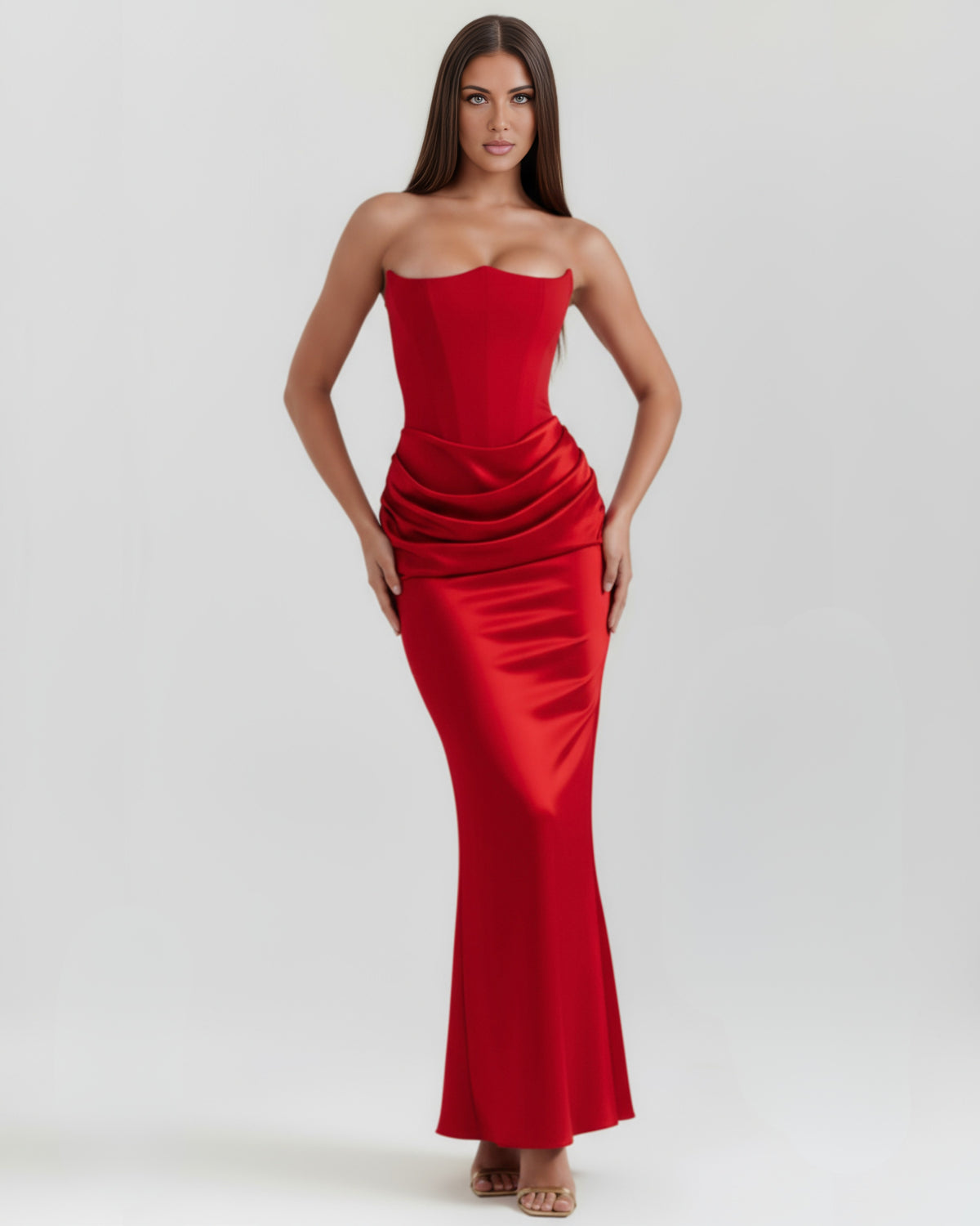 Rosalind | Corset Maxi Dress