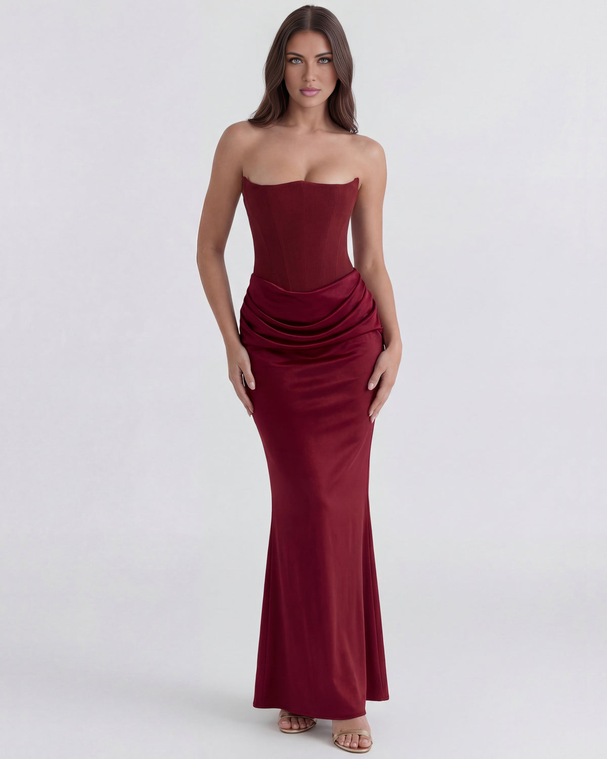 Rosalind | Corset Maxi Dress