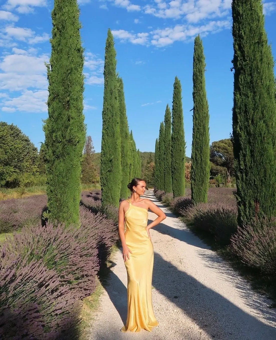 Amara | Sumptuously Soft Open Backless Satin Maxi Dress