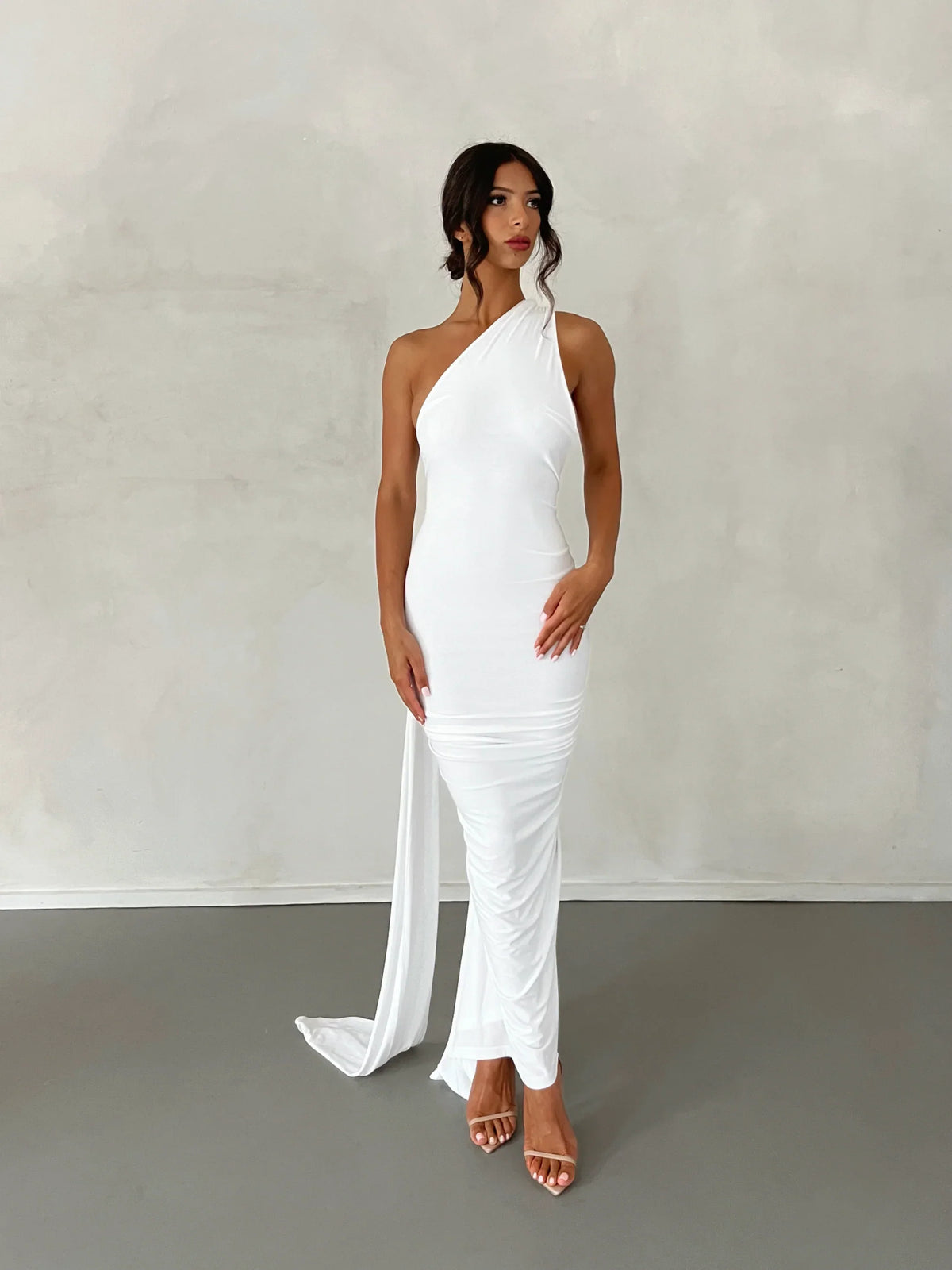 Arabella | Modern Sash Detail Maxi Dress