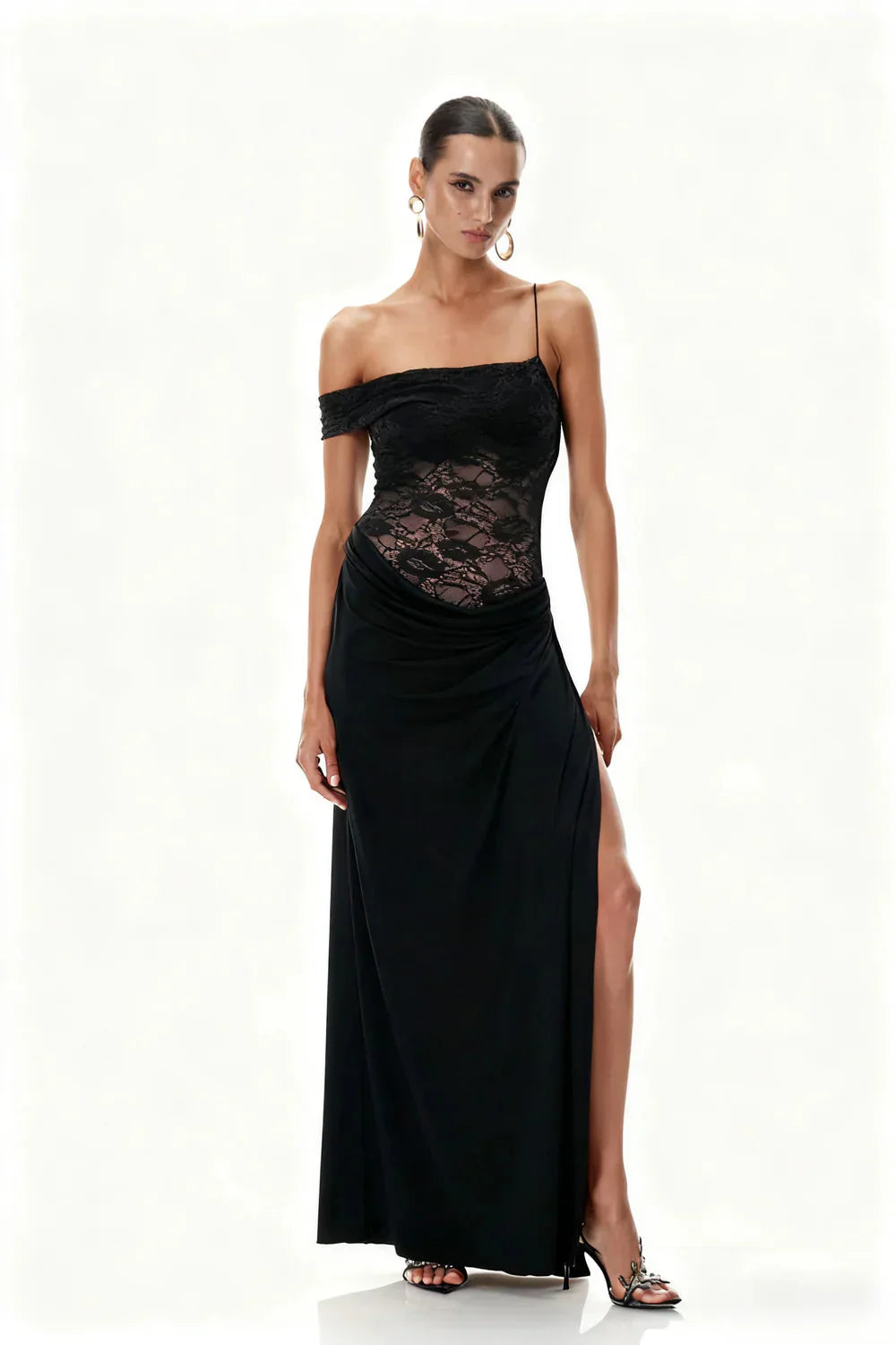 Emily | Women's Elegant Lace Maxi Summer Dress