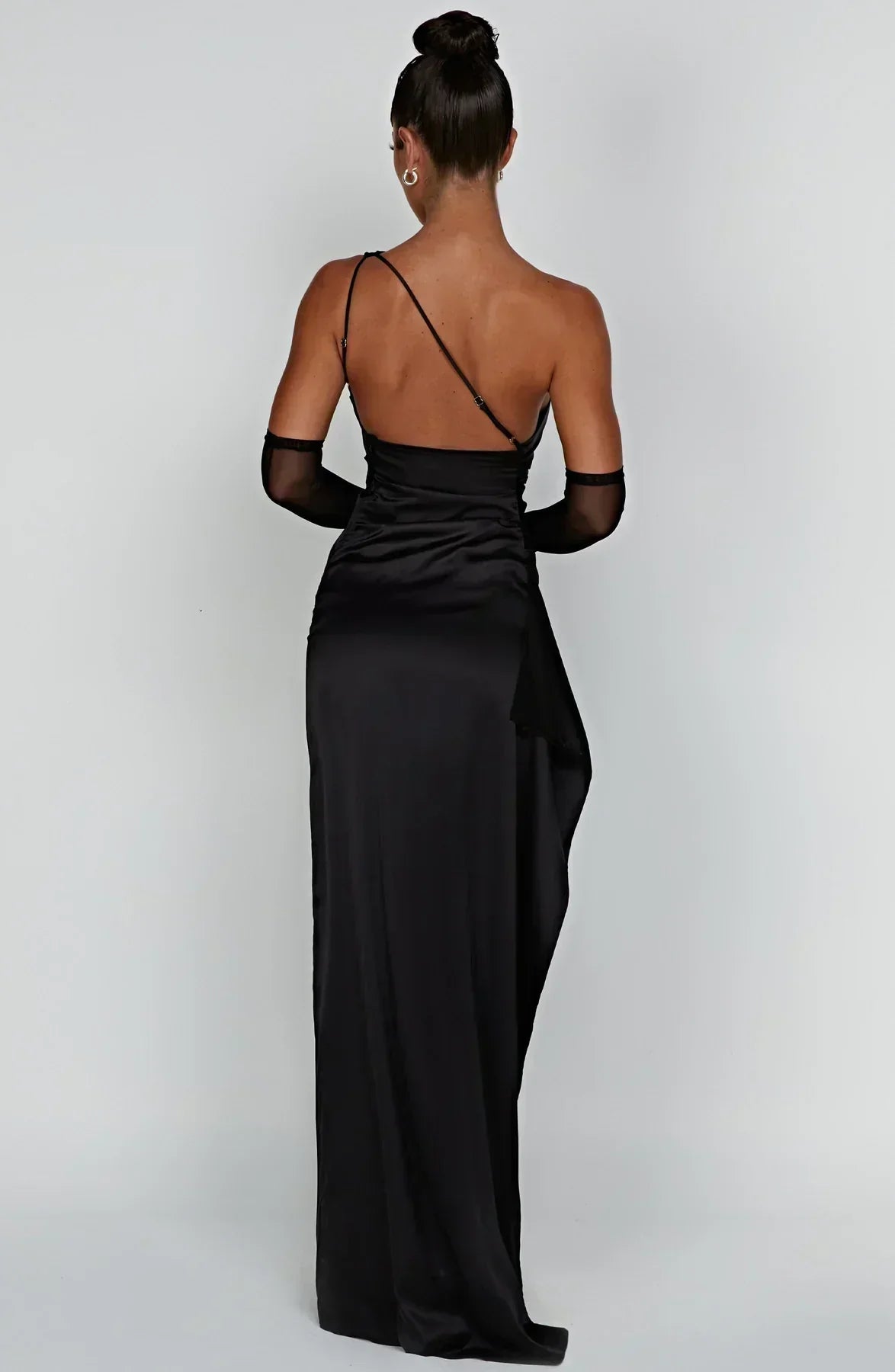 Grace | Elegant Long Slip GownSatin Maxi Dress