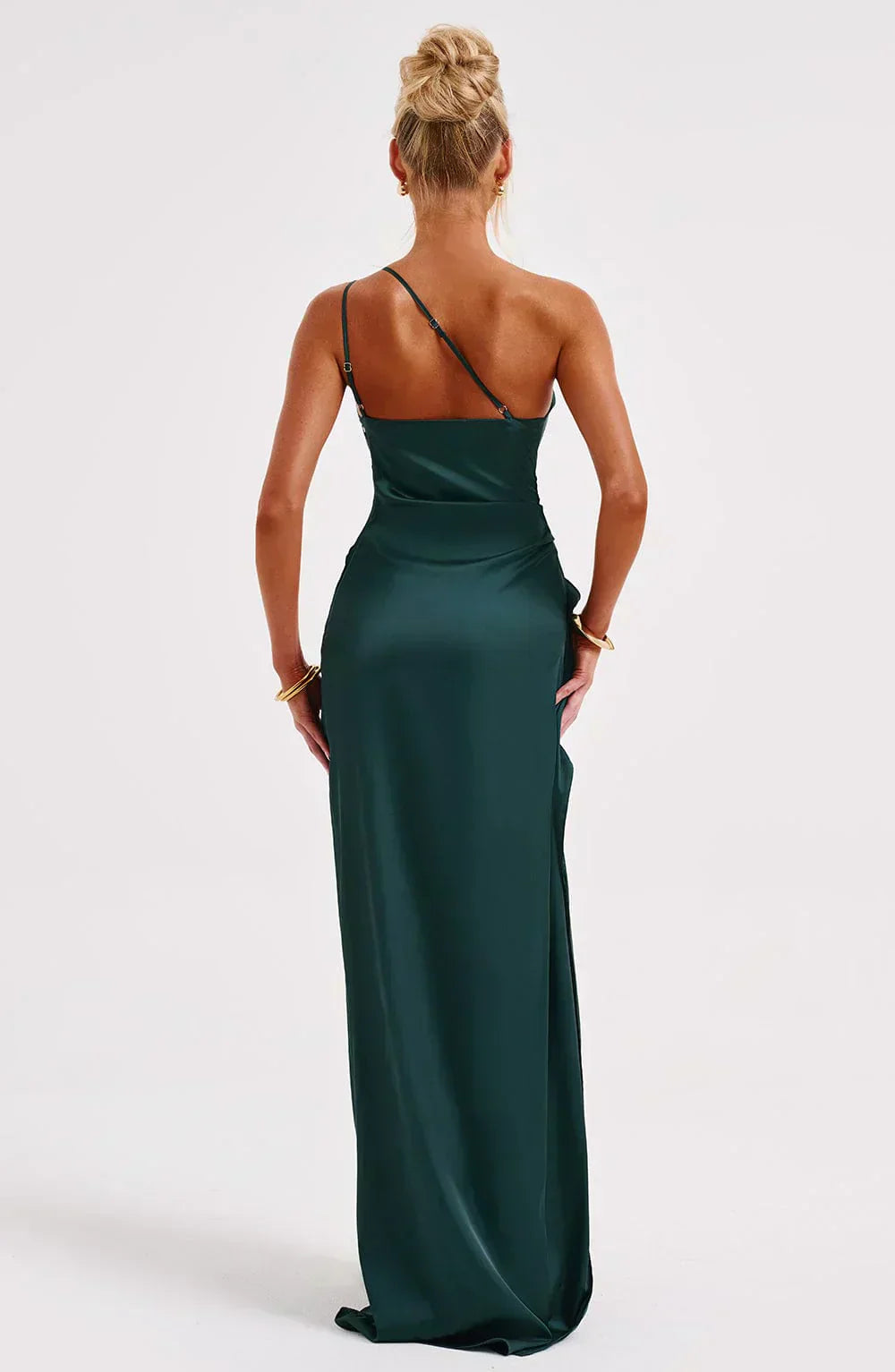 Grace | Elegant Long Slip GownSatin Maxi Dress