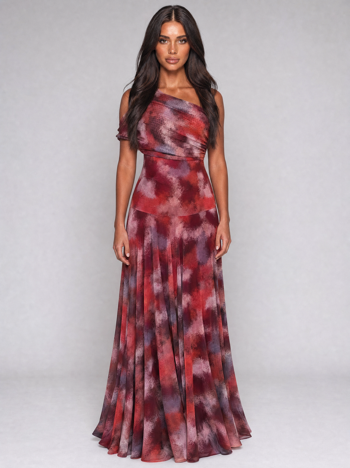 Bianca | One-Shoulder Maxi Dress