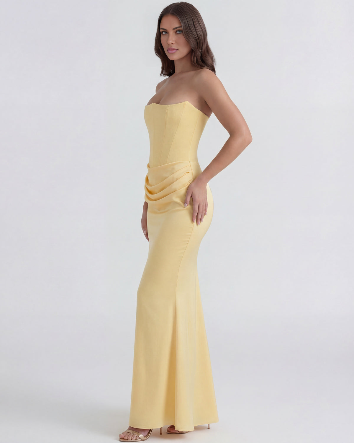 Rosalind | Corset Maxi Dress