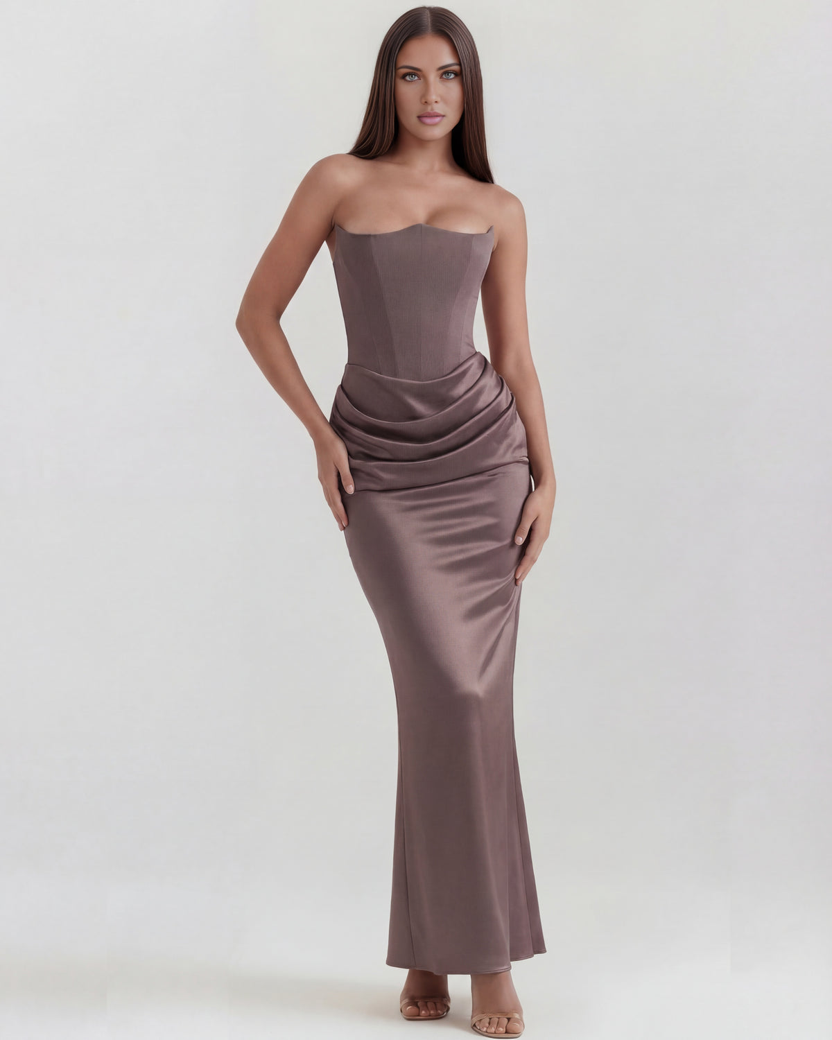 Rosalind | Corset Maxi Dress