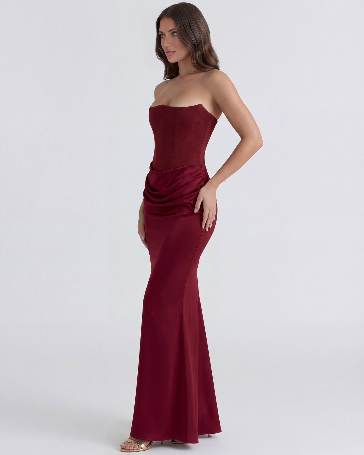 Rosalind | Corset Maxi Dress