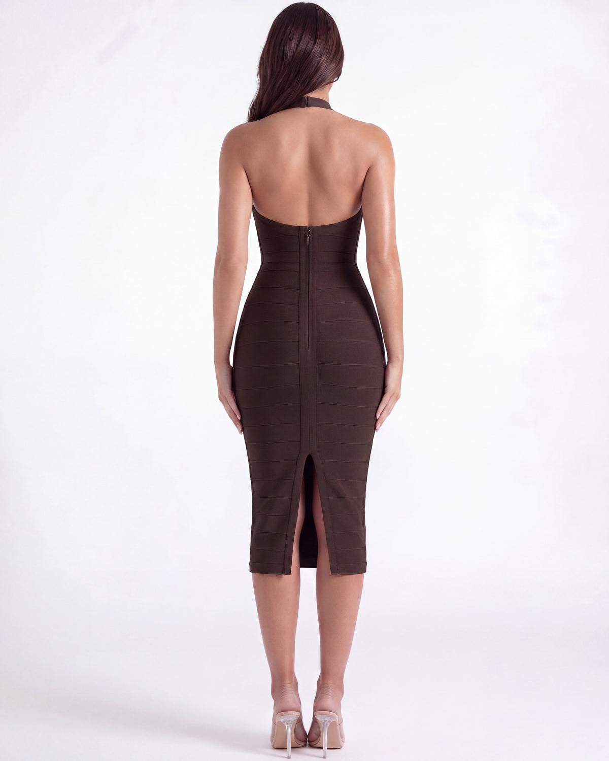Kelly | Halterneck Midi Dress
