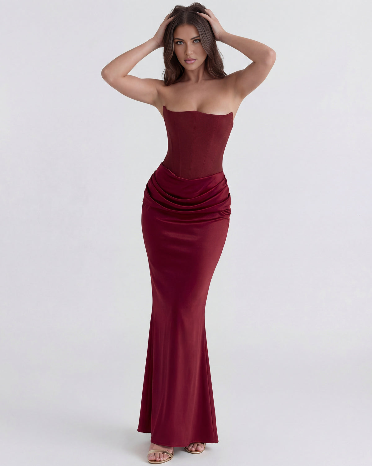 Rosalind | Corset Maxi Dress