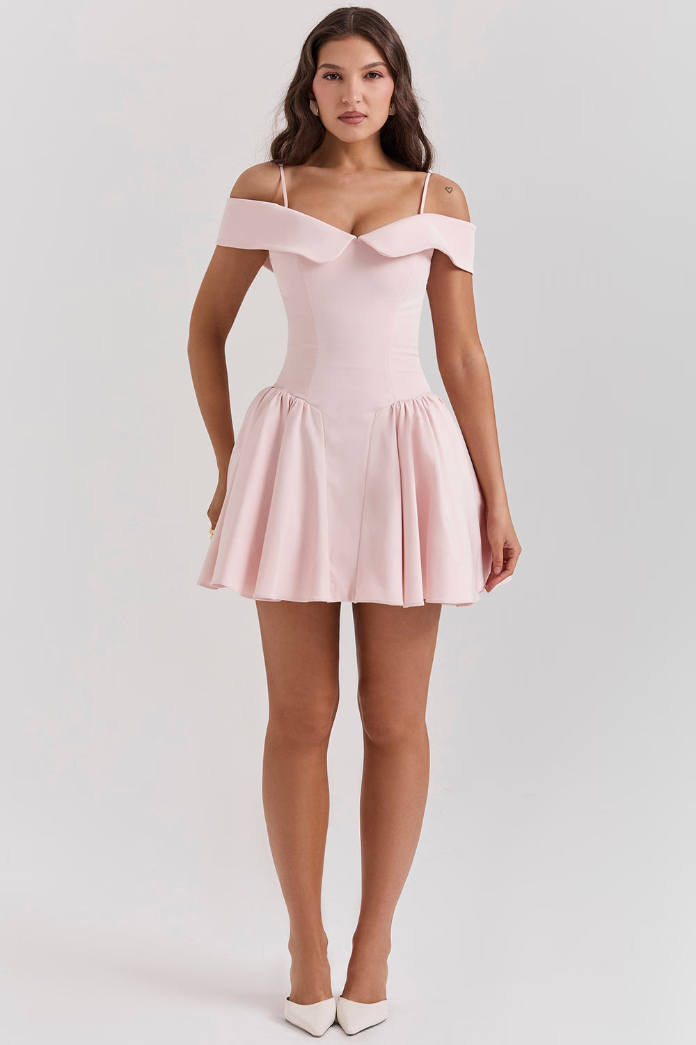 Alexandra | Minimalist Seamless Sculpted Mini Dress