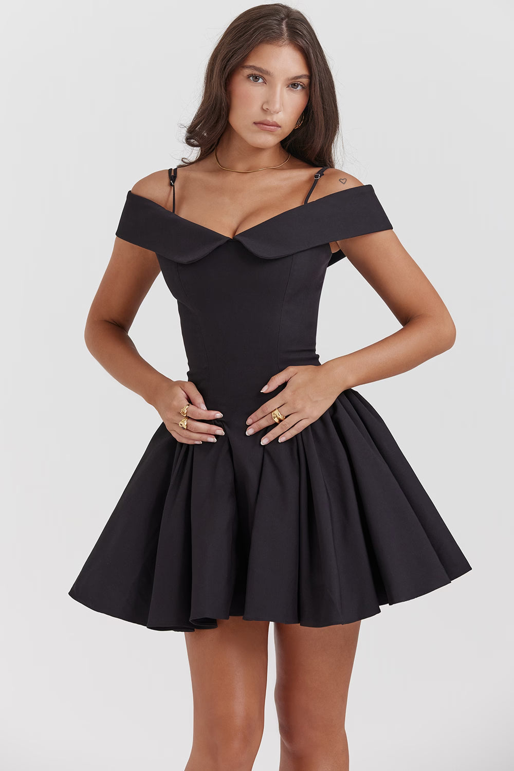 Alexandra | Minimalist Seamless Sculpted Mini Dress