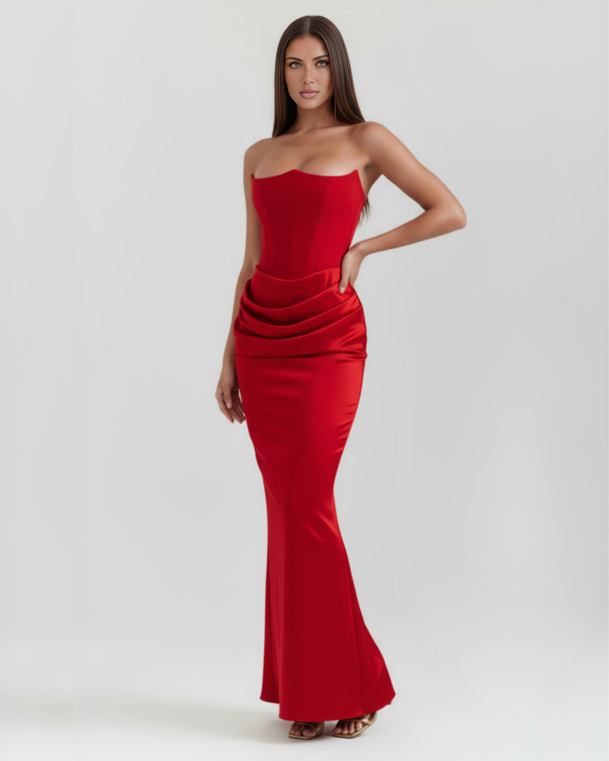 Rosalind | Corset Maxi Dress