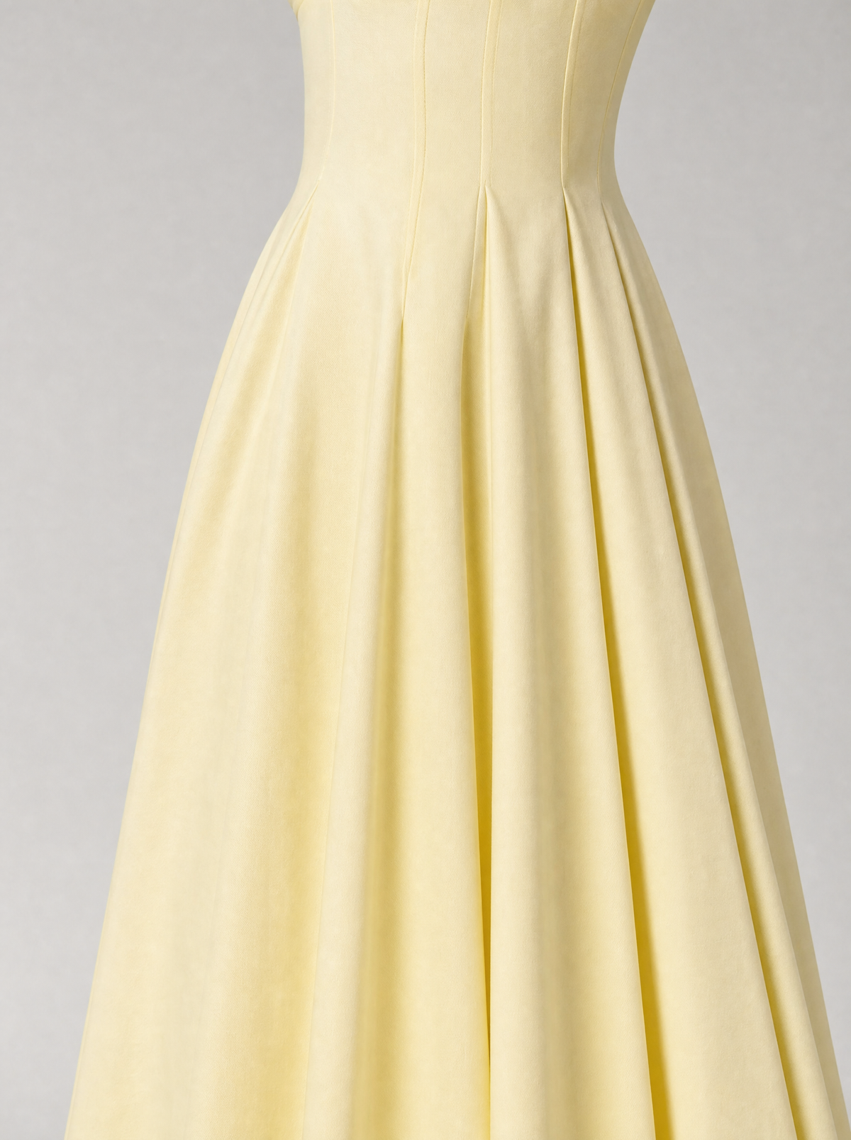 Yellow - fabric detail