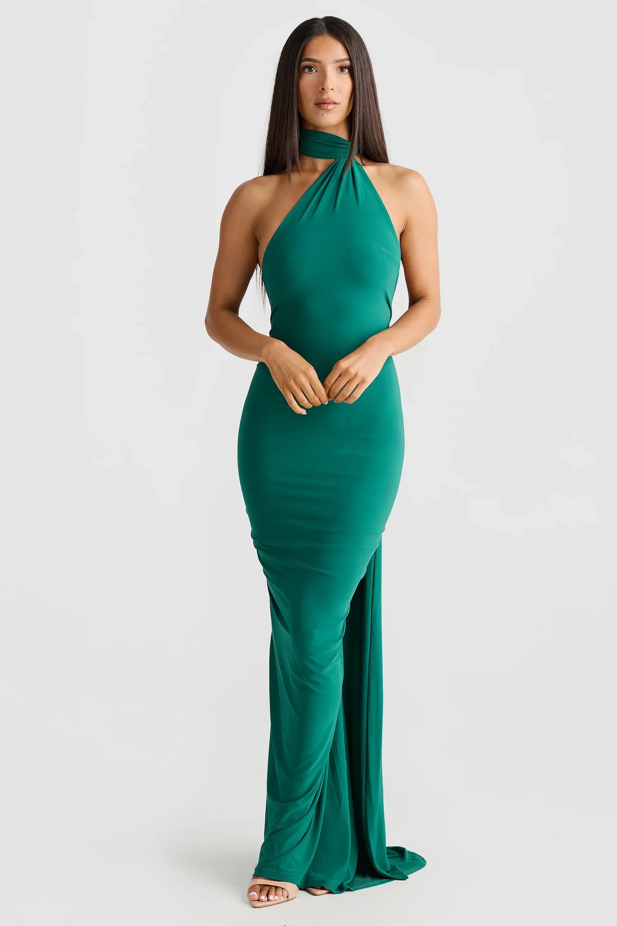 Arabella | Modern Sash Detail Maxi Dress