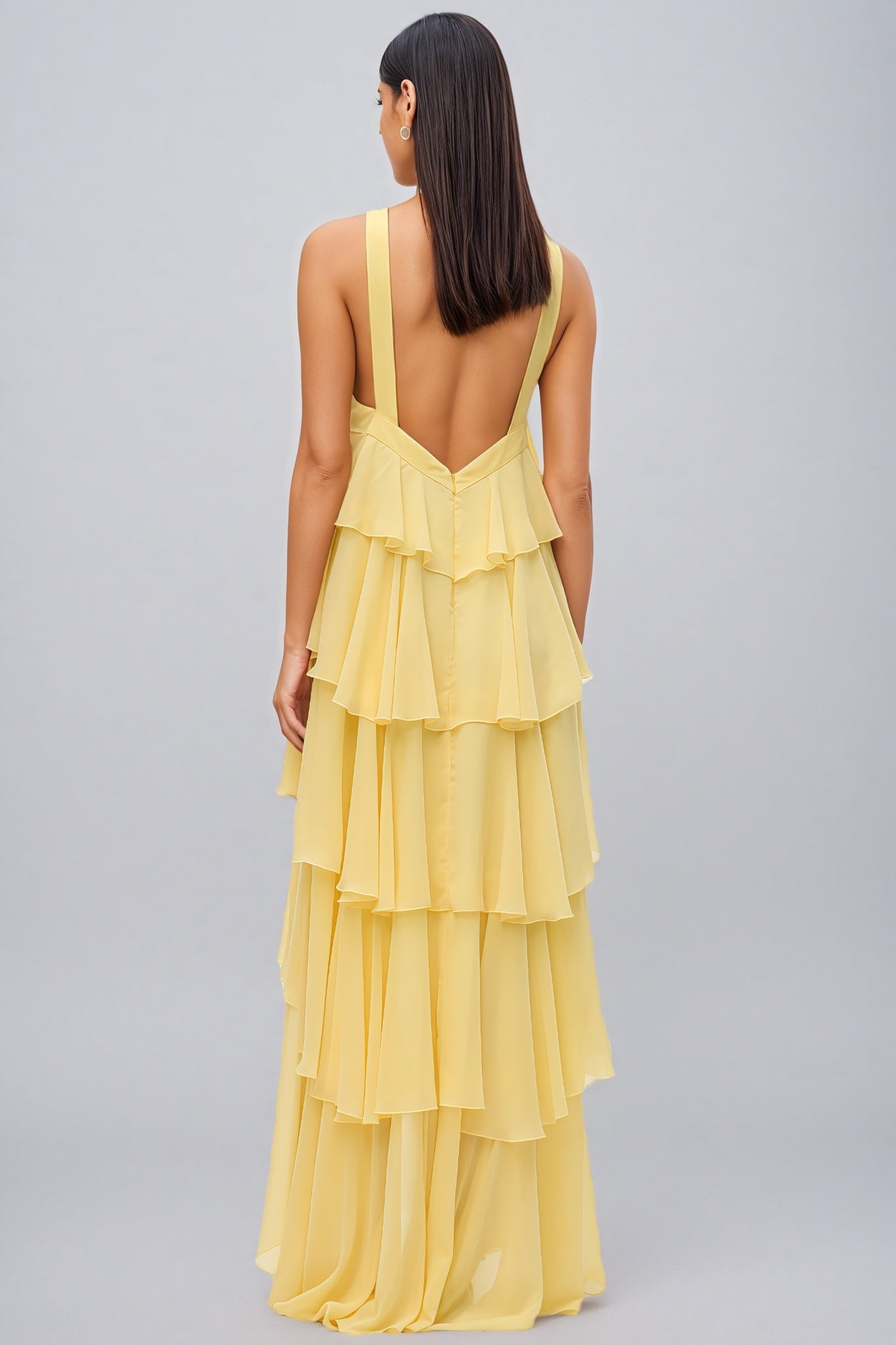 Kacey | Elegant Mermaid Silhouette Lace Embroidered Maxi Dress