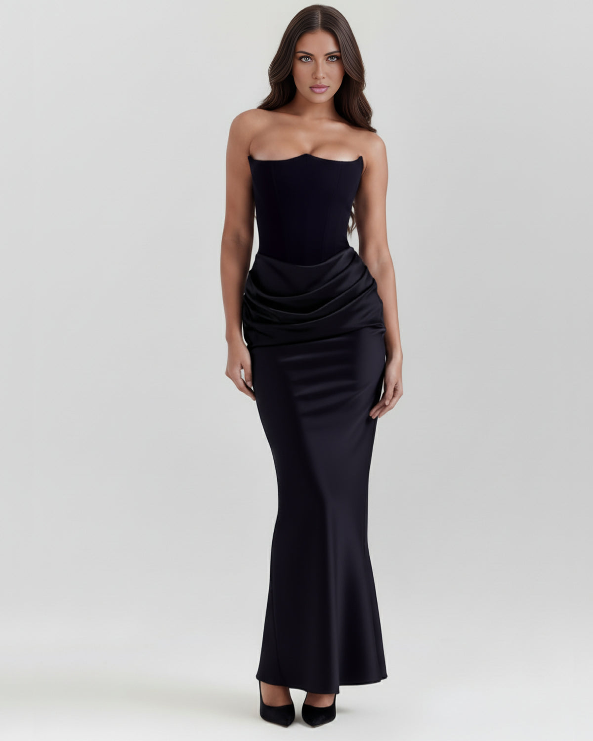 Rosalind | Corset Maxi Dress