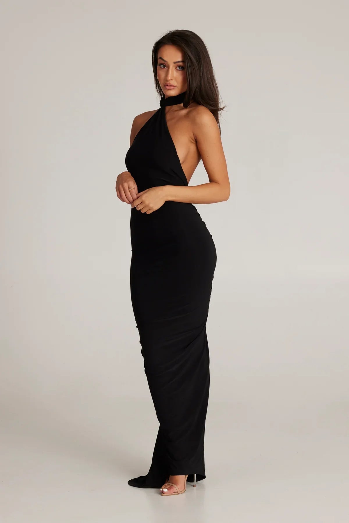 Arabella | Modern Sash Detail Maxi Dress