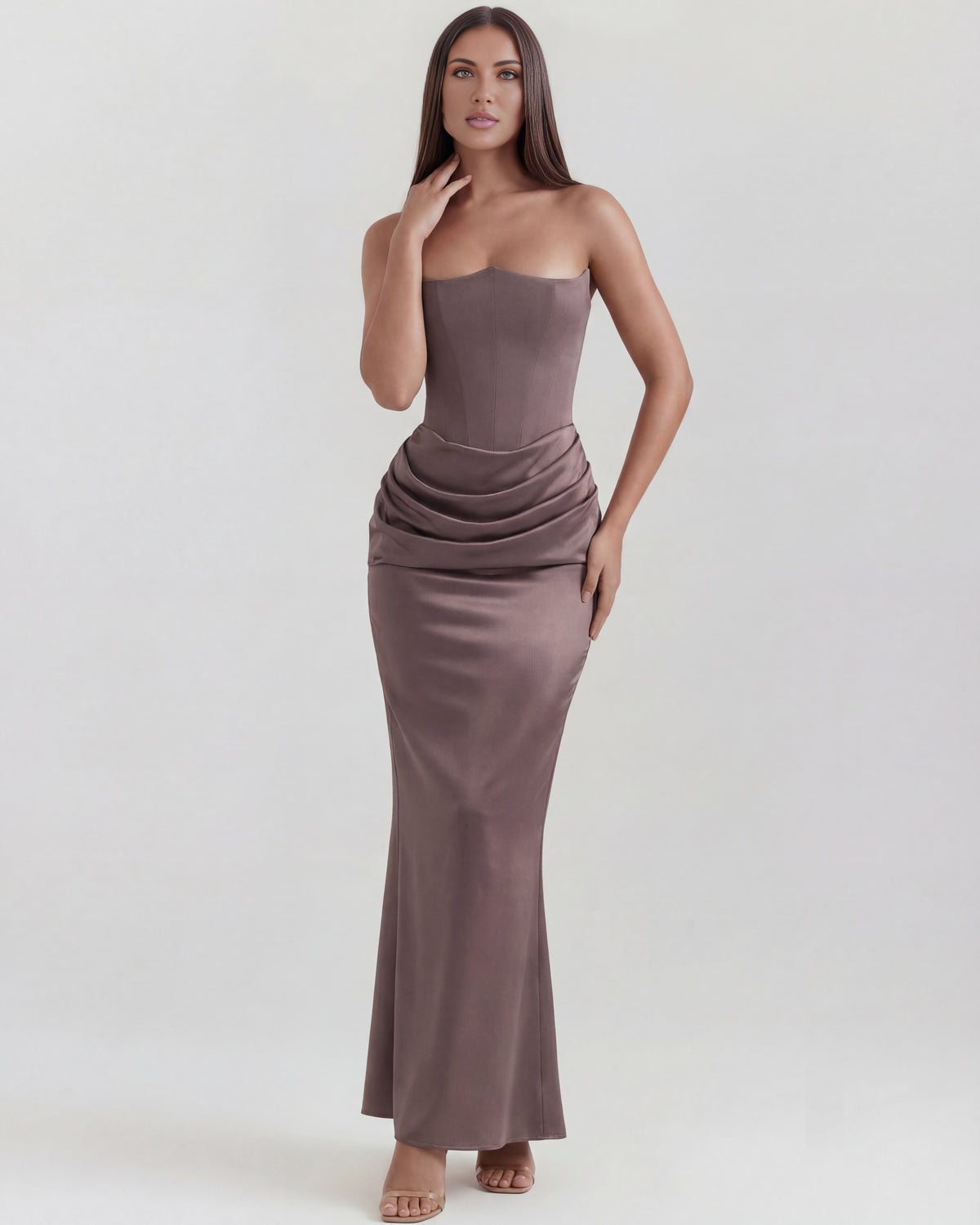 Rosalind | Corset Maxi Dress