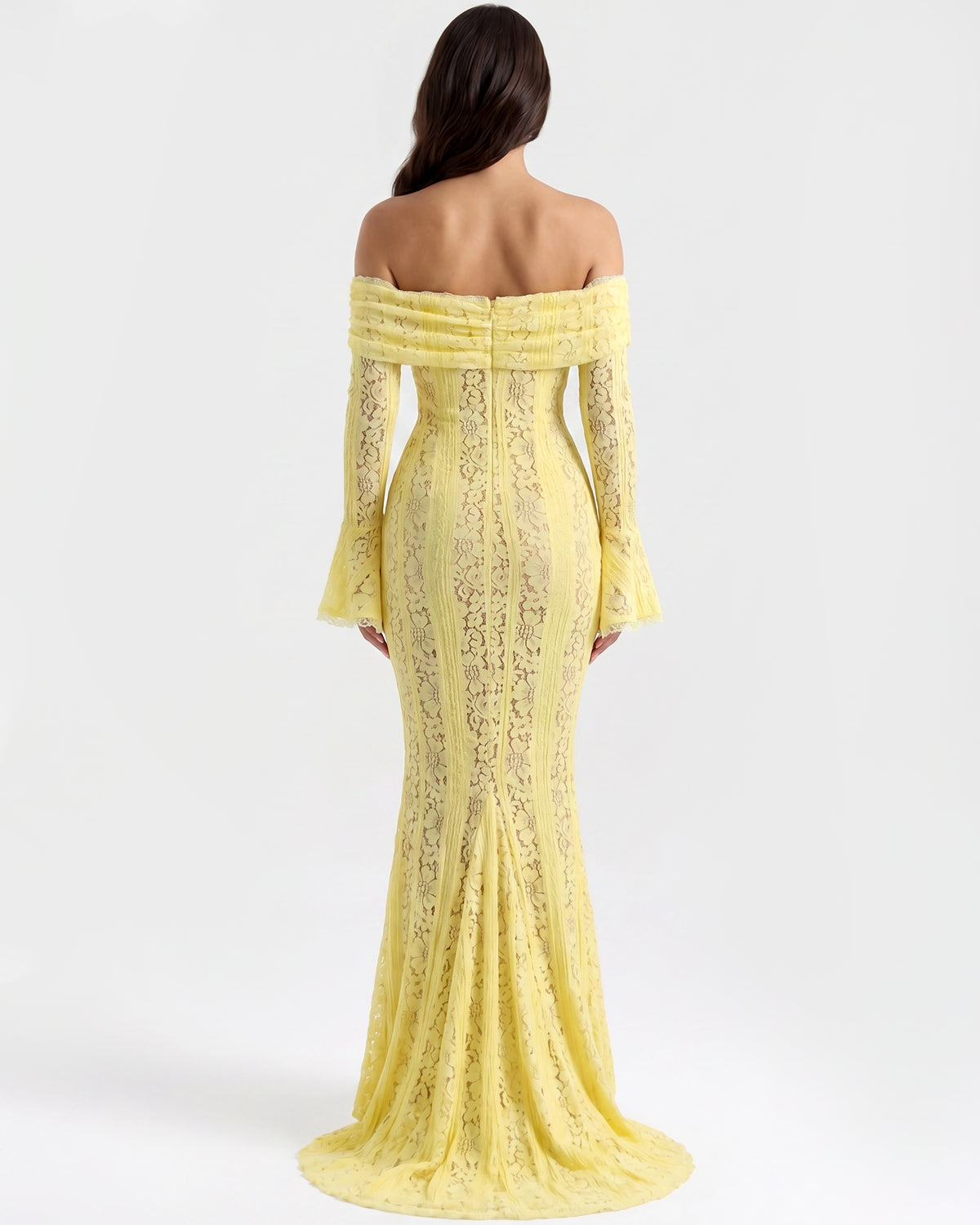 Alessandra | Off-Shoulder Slip Maxi Dress