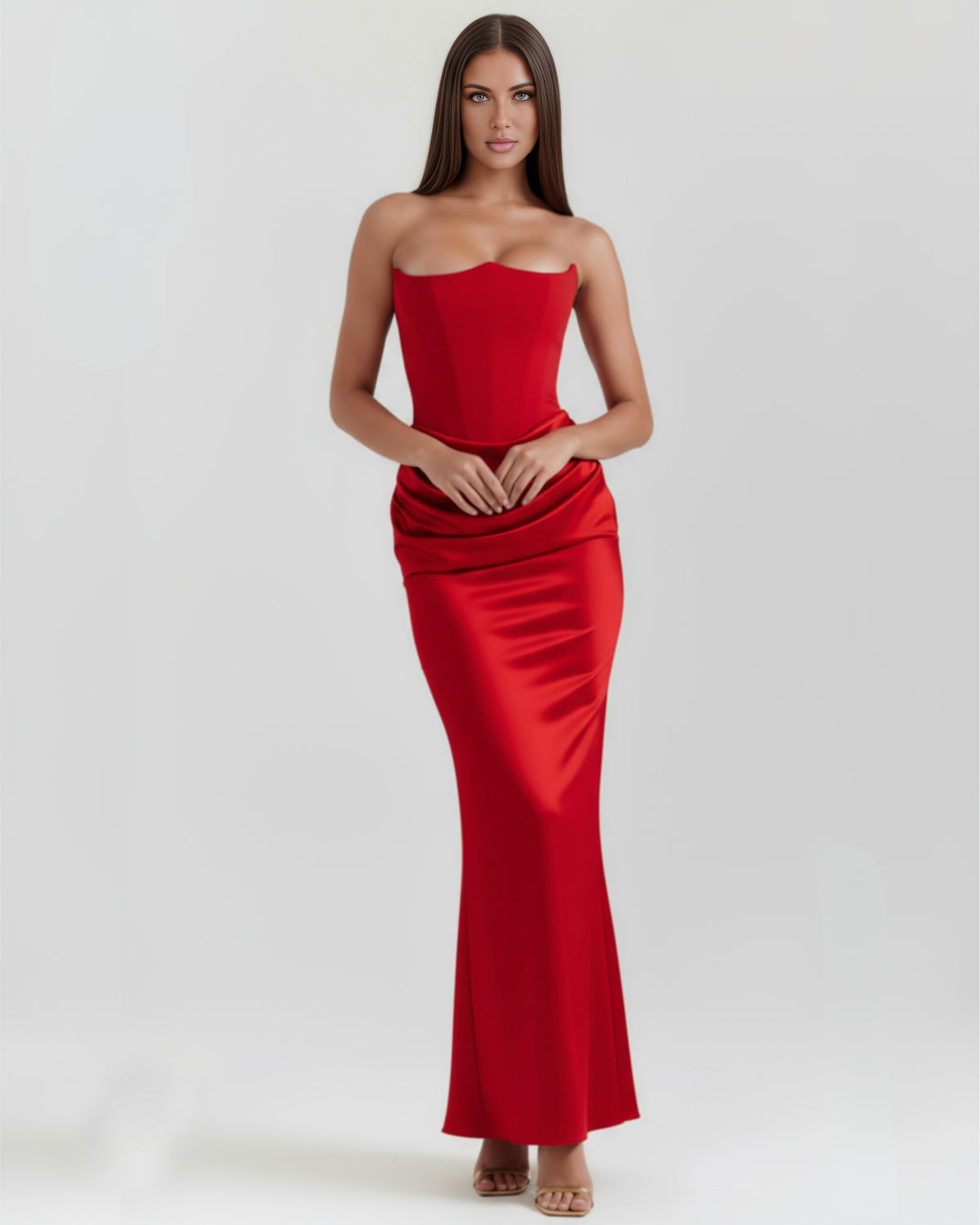 Rosalind | Corset Maxi Dress