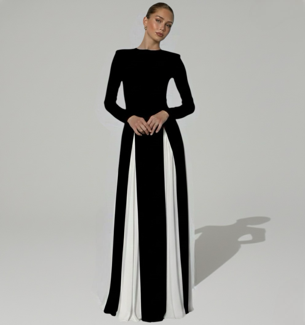 Mayfair | Sophisticated Modern Comfort Silhouette Maxi Dress