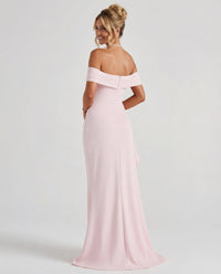 Belle | Bodycon Off-Shoulder Ruched Maxi Dress