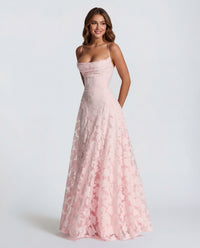 Wynn | Floral Burnout Jersey Maxi Dress