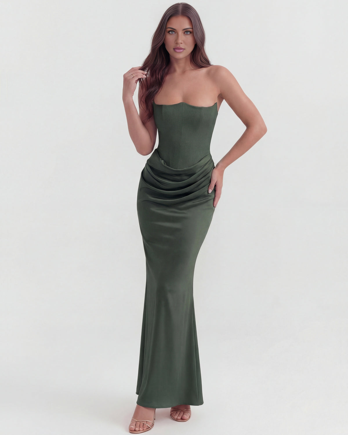 Rosalind | Corset Maxi Dress