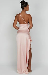 Grace | Elegant Long Slip GownSatin Maxi Dress