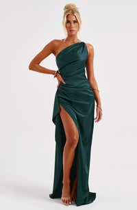 Grace | Elegant Long Slip GownSatin Maxi Dress