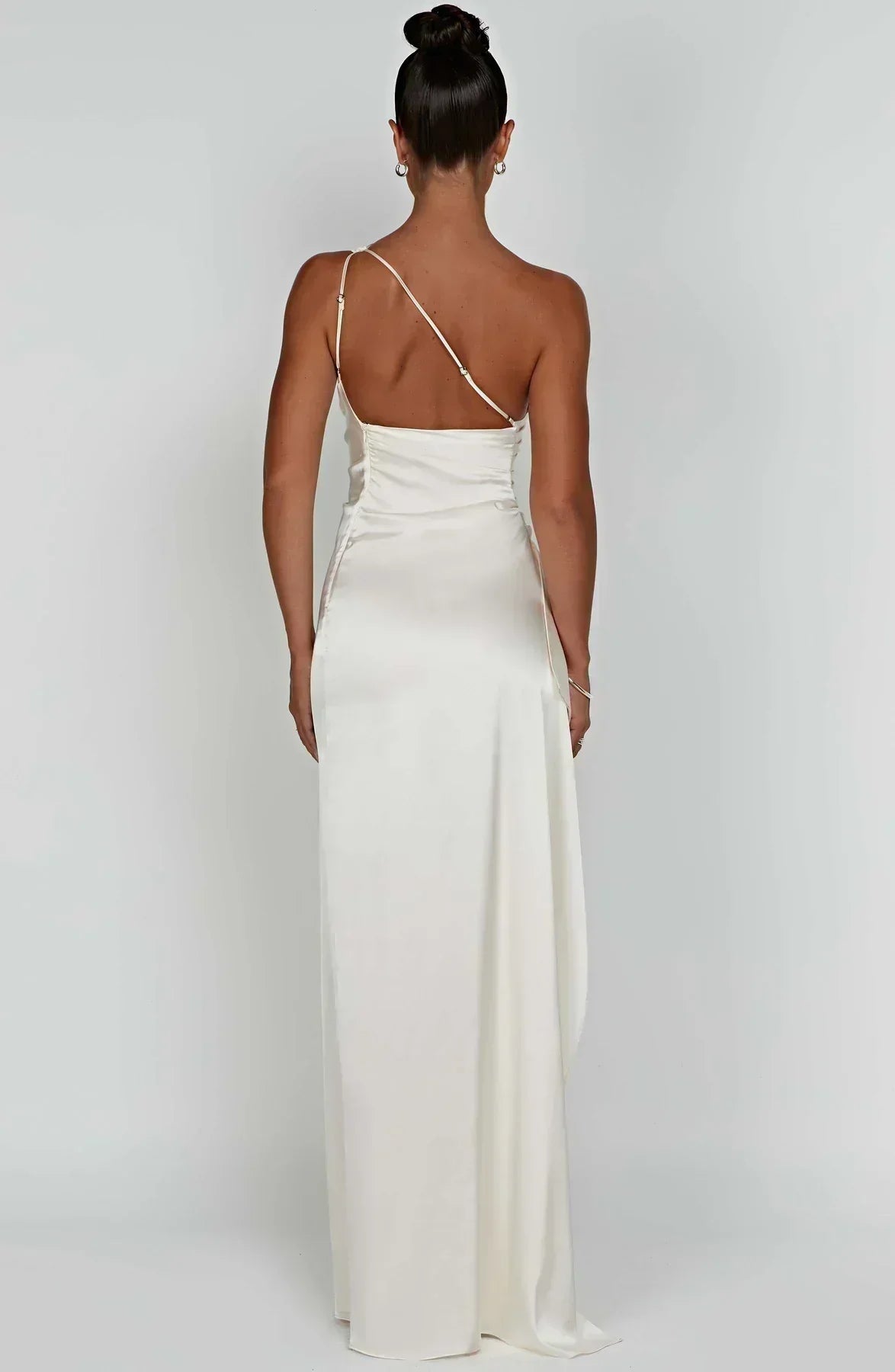 Grace | Elegant Long Slip GownSatin Maxi Dress