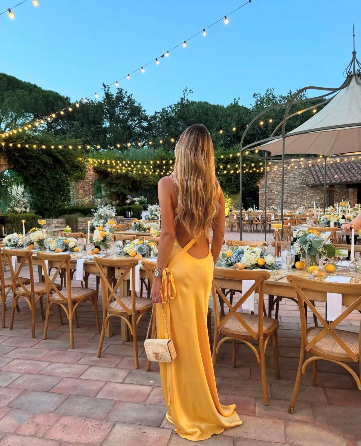 Amara | Sumptuously Soft Open Backless Satin Maxi Dress