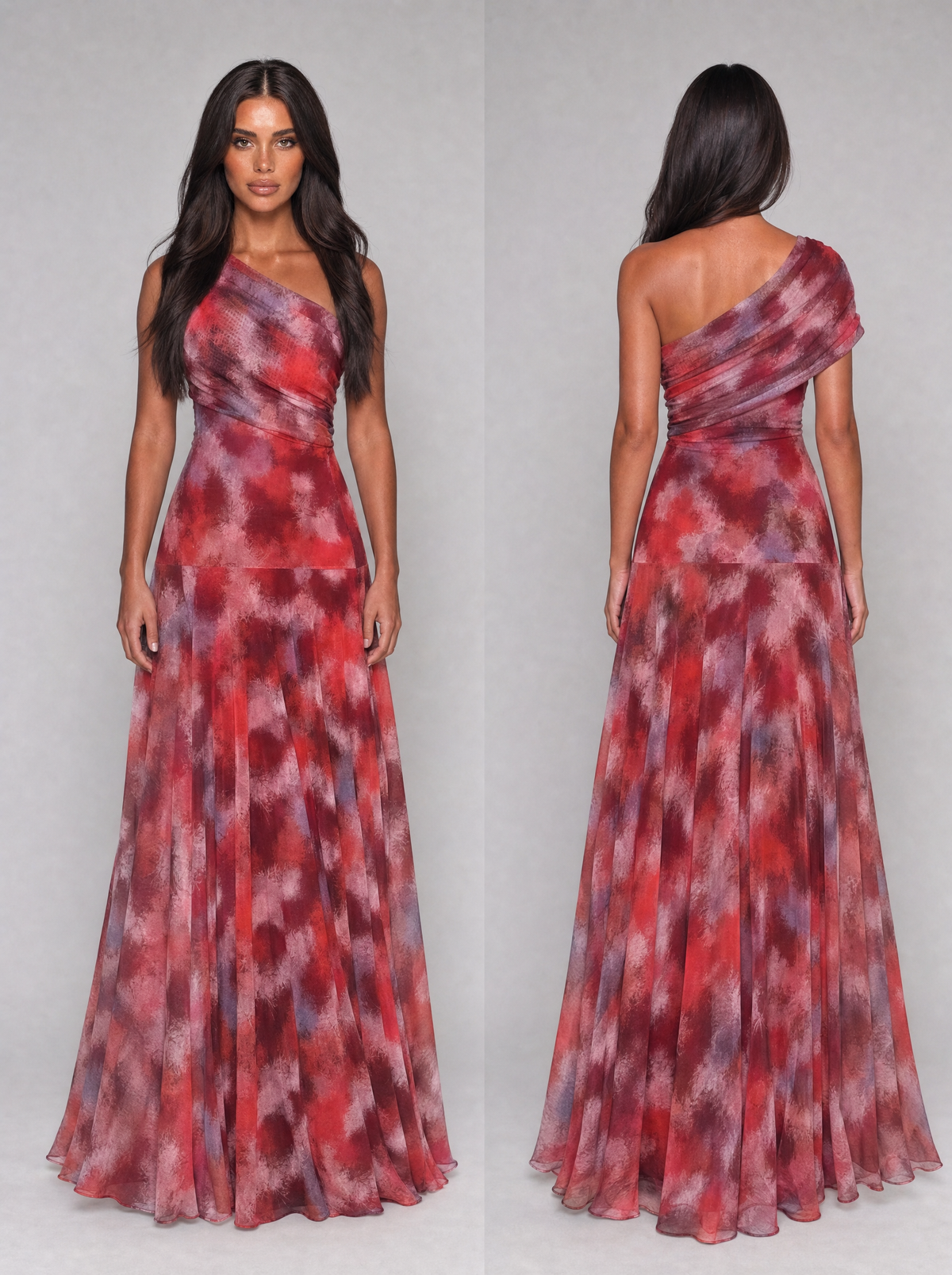 Bianca | One-Shoulder Maxi Dress