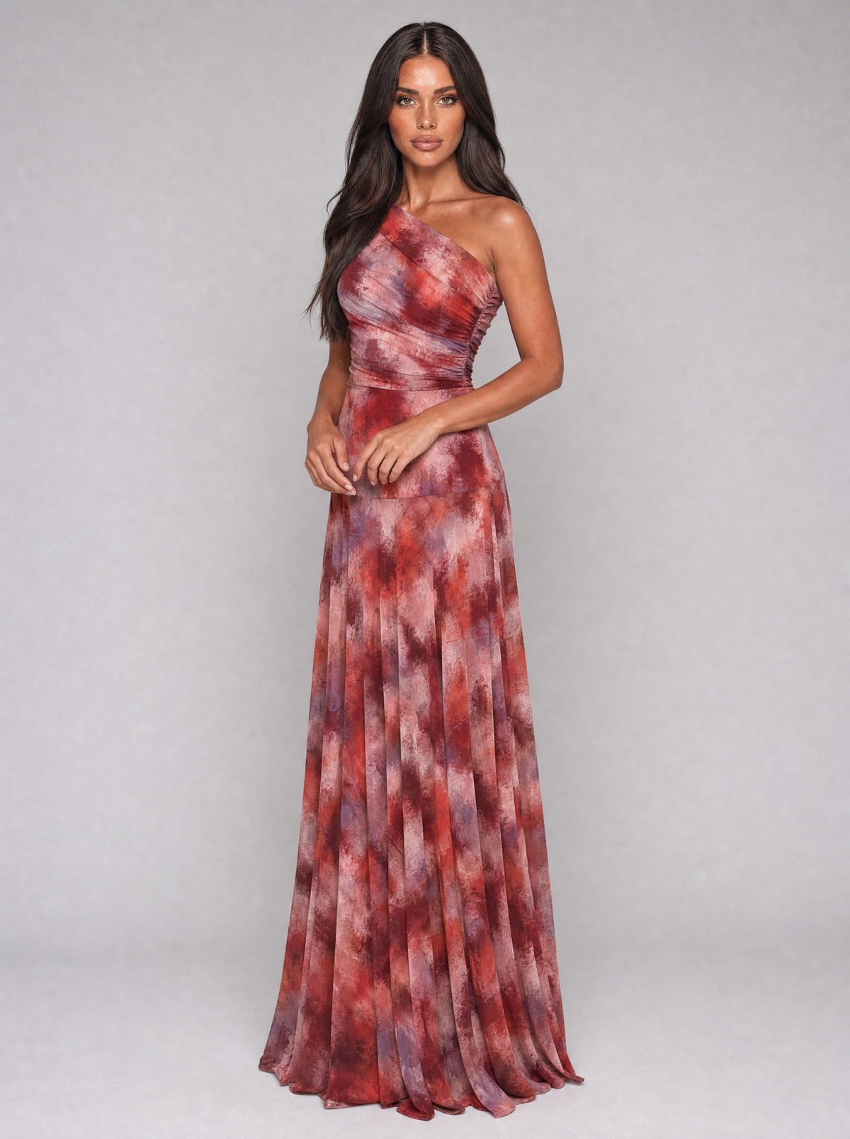 Bianca | One-Shoulder Maxi Dress