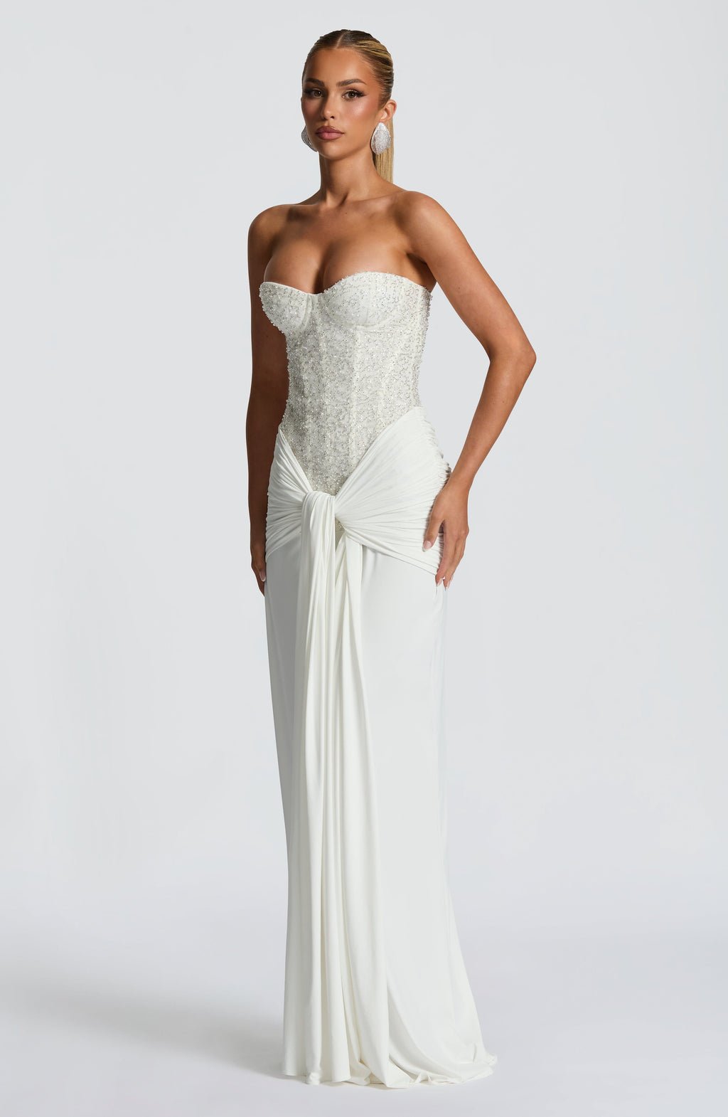Allegra - Ivory angle