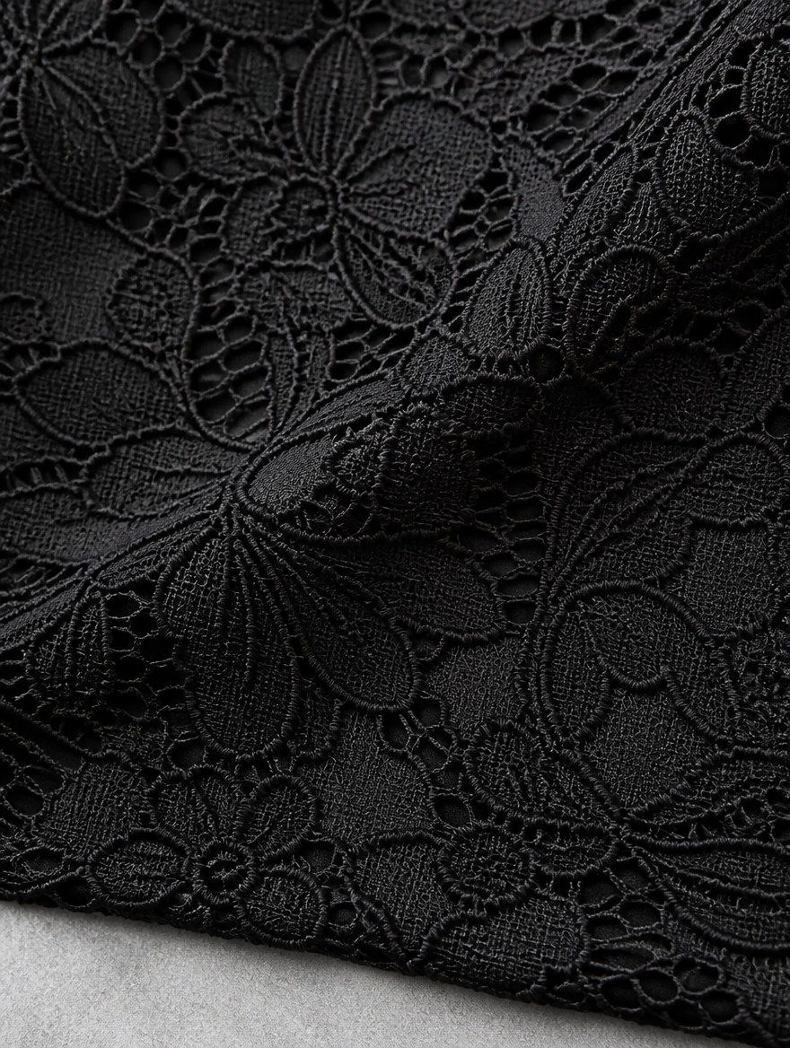 Seraphina | Lace Long-Sleeve Mini Dress