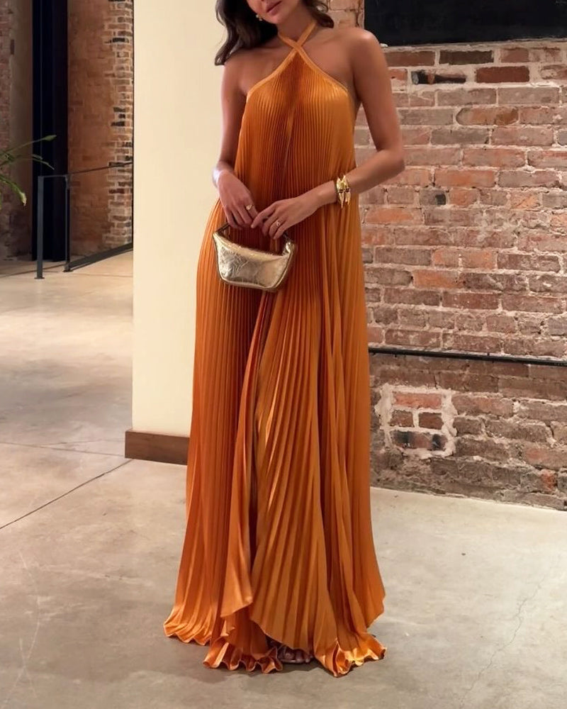 Selena | Timeless Sleek Silhouette Evening Maxi Dress
