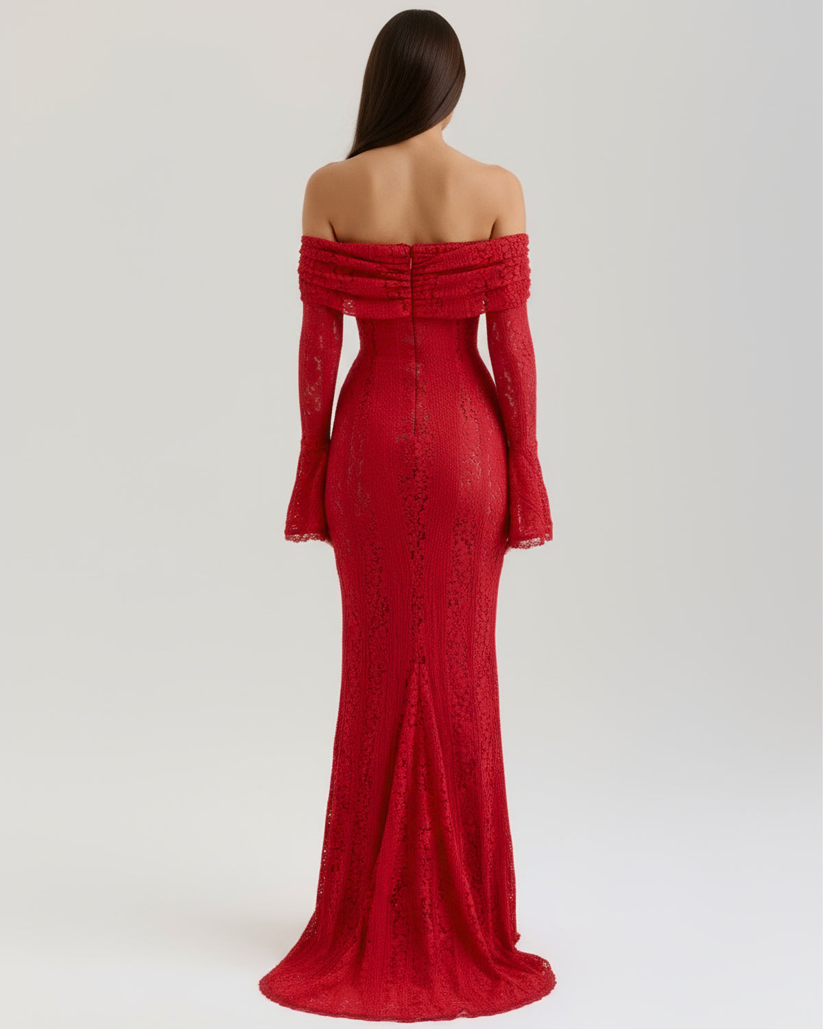 Alessandra | Off-Shoulder Slip Maxi Dress