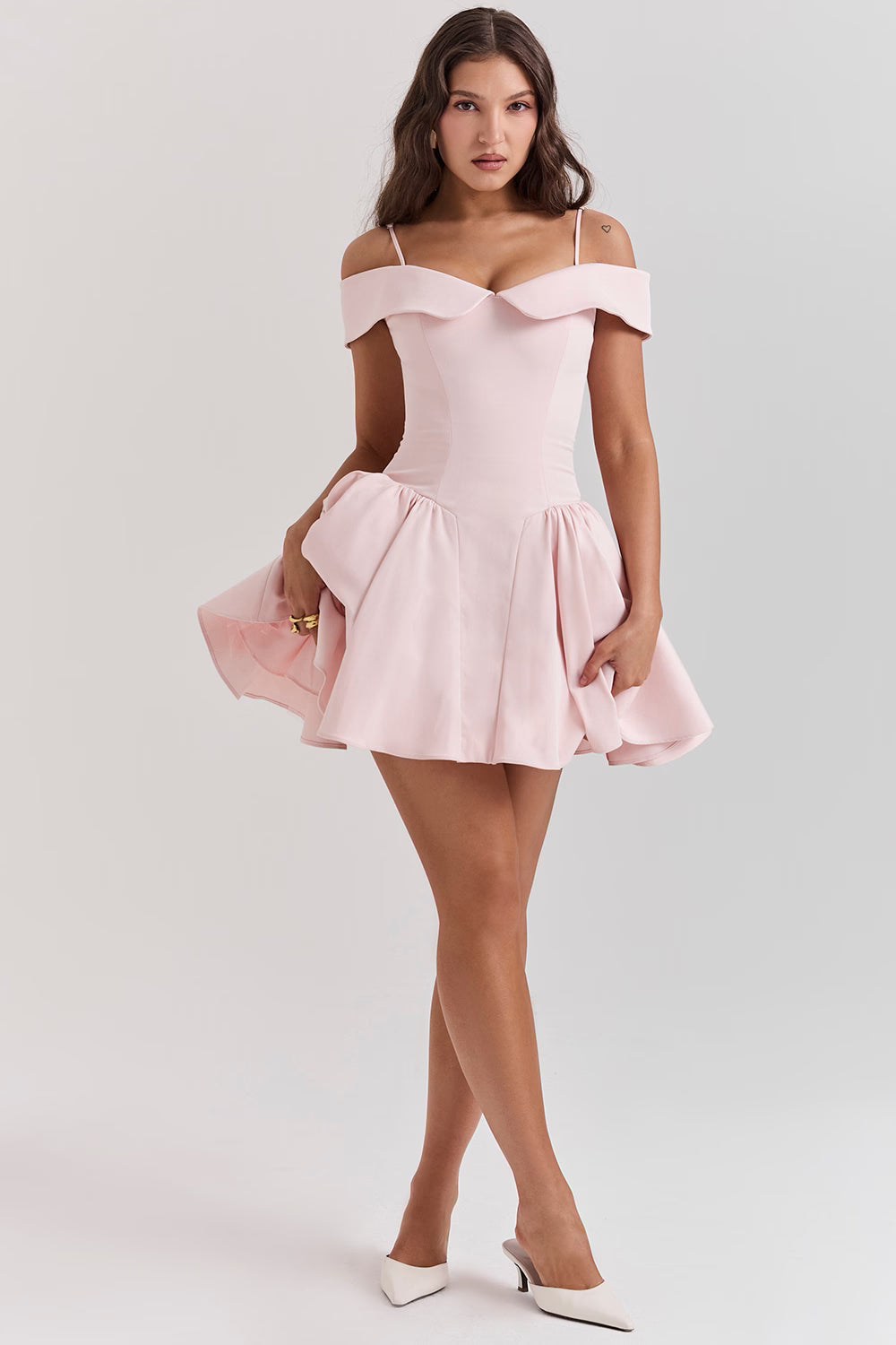 Alexandra | Minimalist Seamless Sculpted Mini Dress