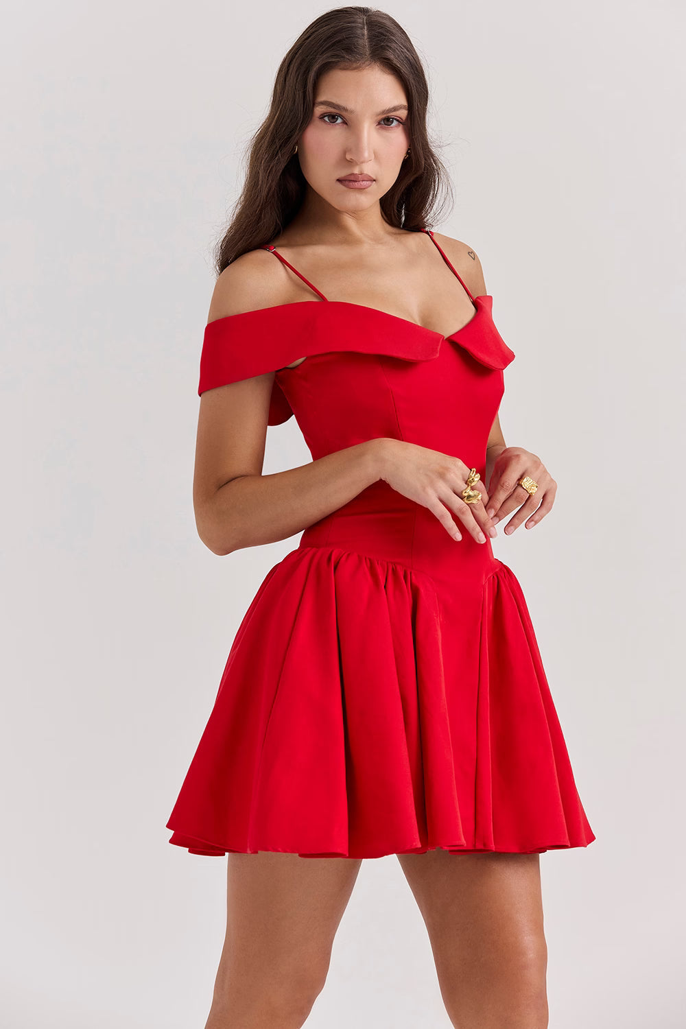 Alexandra | Minimalist Seamless Sculpted Mini Dress