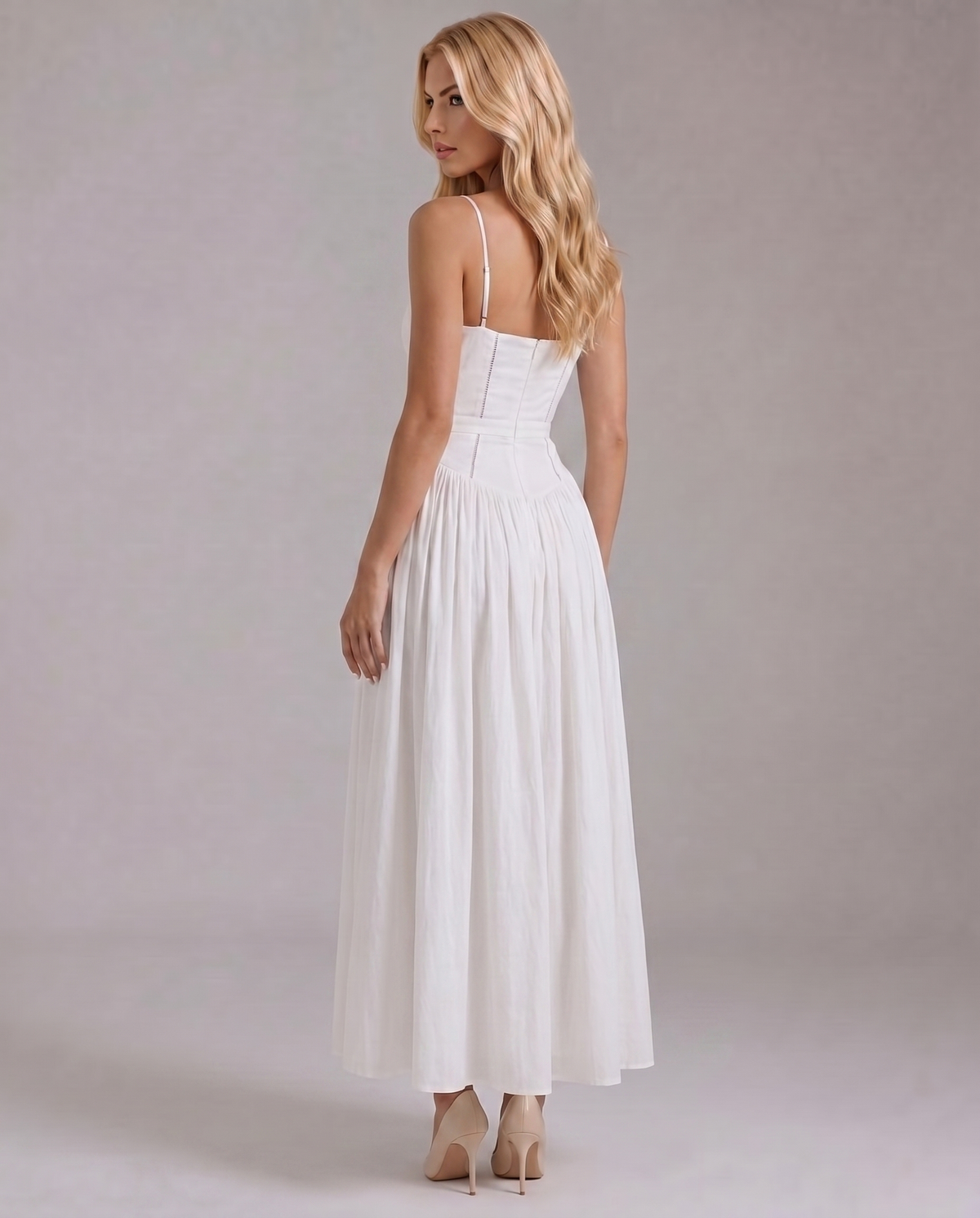 Ophelia | Floral Midi Dress