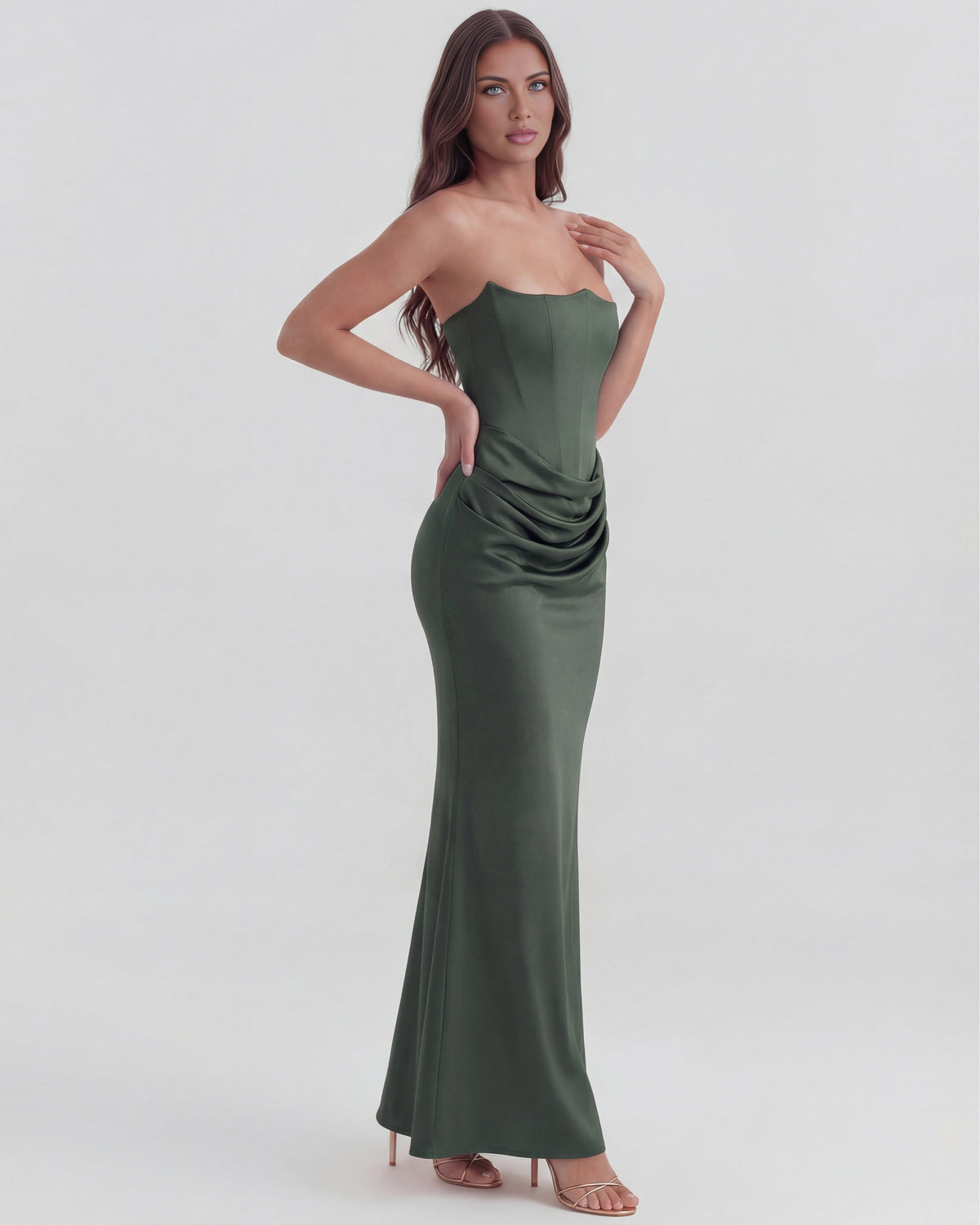 Rosalind | Corset Maxi Dress